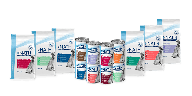 Gama Diet NATH para cães com patologias 