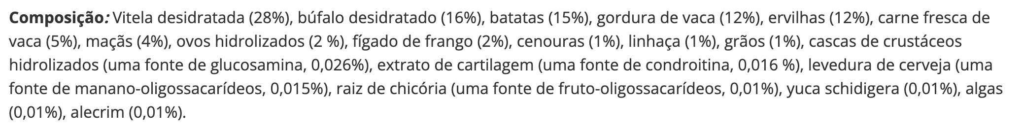 Como ler a composição dos rótulos dos alimentos para animais de companhia