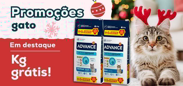 Advance: Quilos grátis com seleção de ração para gato