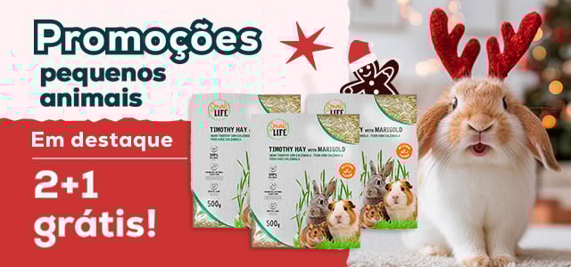 Small Life: 2+1 grátis em feno para roedores