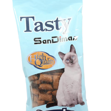 San Dimas Tasty Snacks de Salmão para gatos
