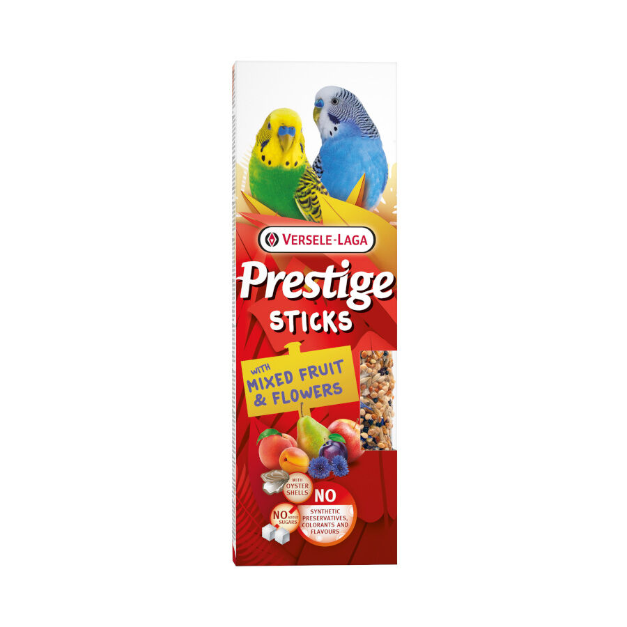 Versele-Laga Prestige Sticks Mix de frutas e flores para periquitos, , large Imagem n&uacute;mero 1