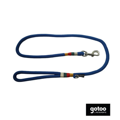 Gotoo Trela de corda azul para cães