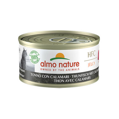 Almo Nature HFC Atum e Lula em Geleia para gatos