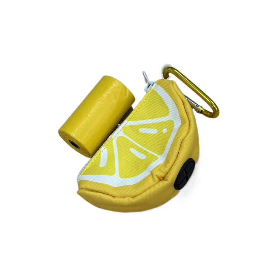 Summer Vibes Lemon Bag Dispenser Porta Saco para c&atilde;es, , large Imagem n&uacute;mero 2