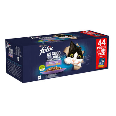 Felix Fantastic Seleção de Sabores saquetas em gelatina