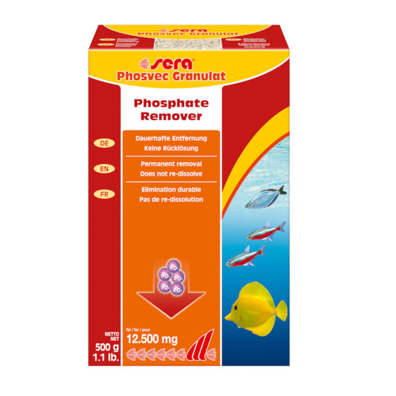 Sera Phosvec Granulat Removedor de Fosfato para aquários,  Imagem número 1 Sera Phosvec Granulat Removedor de Fosfato para aquários, , large Imagem número 1