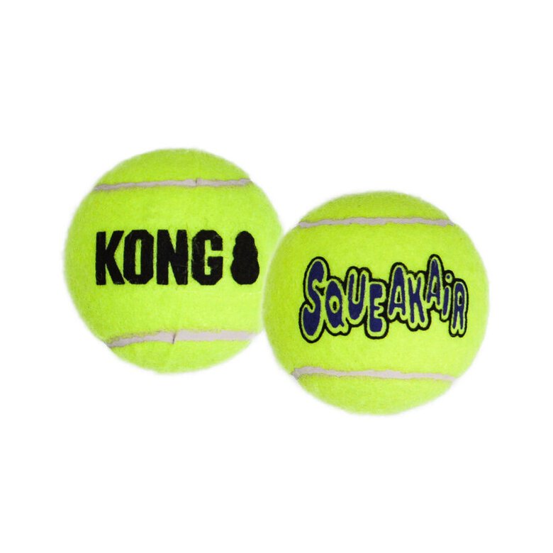 Kong SqueakAir Bolas de Tennis para cães -Pack 6,  Imagem número 2 Kong SqueakAir Bolas de Tennis para cães -Pack 6, , large Imagem número 2