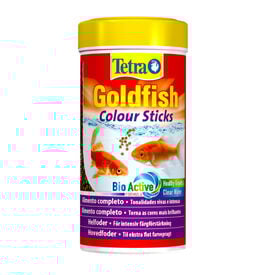 Tetra Goldfish Colour Sticks para peixes de água fria