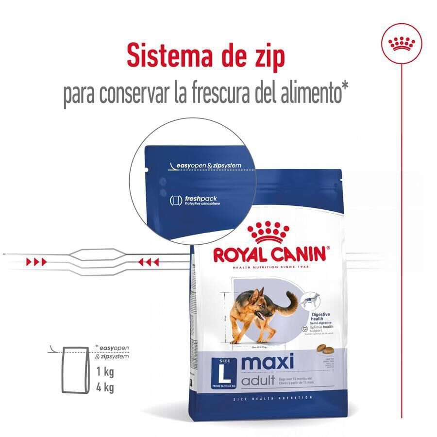 15 kg Royal Canin Maxi Adult ra&ccedil;&atilde;o para c&atilde;es, , large Imagem n&uacute;mero 3