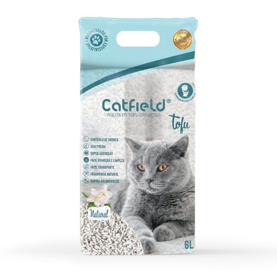 Catfield Premium Tofu Areia Aglomerante para gatos , , large Imagem n&uacute;mero 1