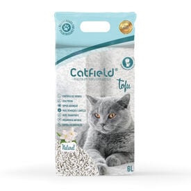 Catfield Premium Tofu Areia Aglomerante para gatos 