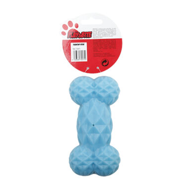 Play&Bite Diamond Osso Azul Mordedor de plástico para cães