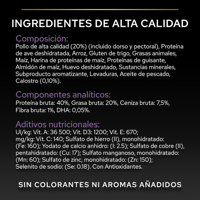 3 kg Pro Plan Junior Frango ração para gatos,  Imagem número 4 3 kg Pro Plan Junior Frango ração para gatos, , large Imagem número 4