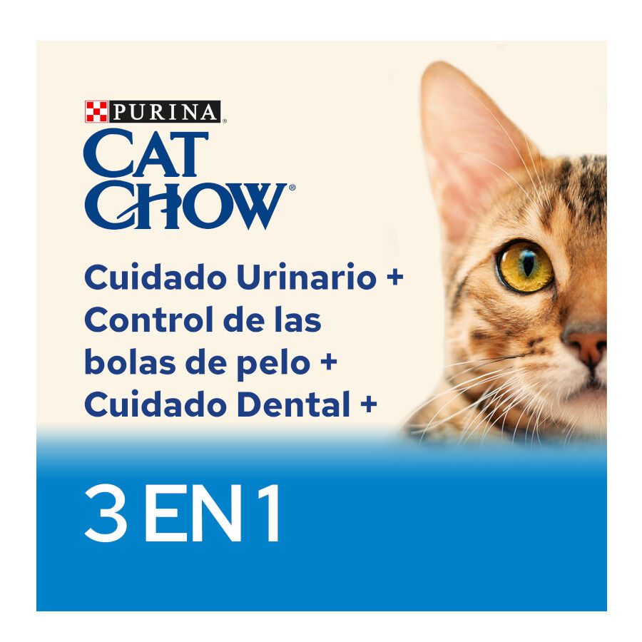 15 kg Cat Chow 3 em 1 Peru ra&ccedil;&atilde;o para gatos, , large Imagem n&uacute;mero 2