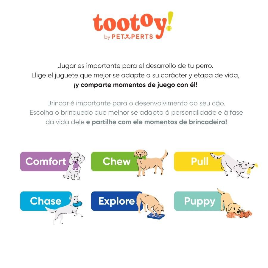 Tootoy! Comfort Jumbo Chicken Peluche para c&atilde;o, , large Imagem n&uacute;mero 9