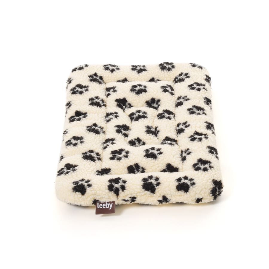 Leeby Colch&atilde;o macio com estampado de patas para c&atilde;es, , large Imagem n&uacute;mero 10