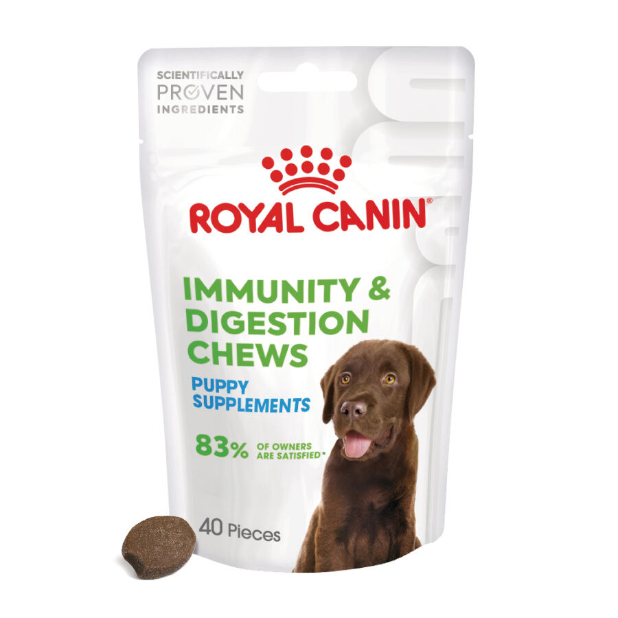 100 g Royal Canin Immunity & Digestion Chews Puppy Suplemento Nutricional para C&atilde;es, , large Imagem n&uacute;mero 1