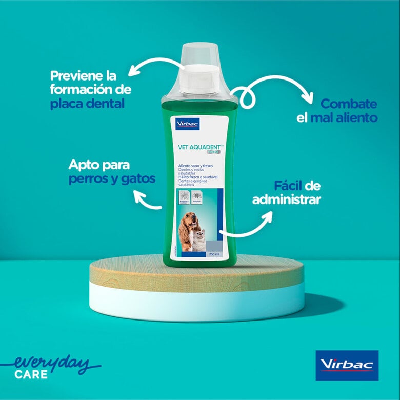 Virbac Vet Aquadent Elixir Bucal para cães e gatos,  Imagem número 3 Virbac Vet Aquadent Elixir Bucal para cães e gatos, , large Imagem número 3
