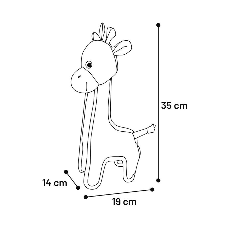 Flamingo Strong Stuff Girafa de Peluche para c&atilde;es, , large Imagem n&uacute;mero 3