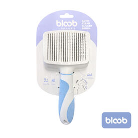 Bloob Escova cardadeira autolimpante para c&atilde;es