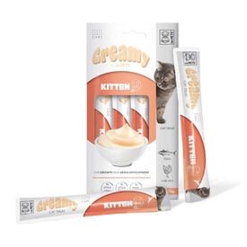 M-Pets Creamy Snack Funcional de Atum e Frango para gatinhos