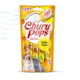 Churu Sticks Pops de Frango para gatos &ndash; Multipack 12