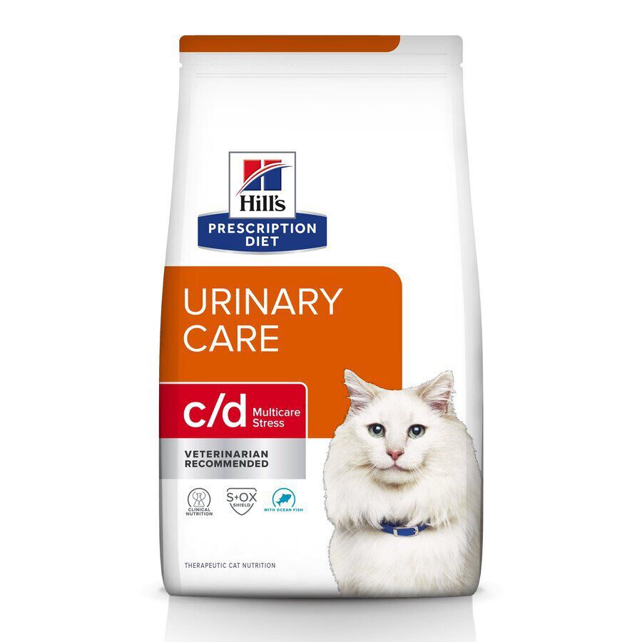 3 kg Hill's Prescription Diet c/d Urinary Stress Peixe Azul Ra&ccedil;&atilde;o para gatos, , large Imagem n&uacute;mero 1