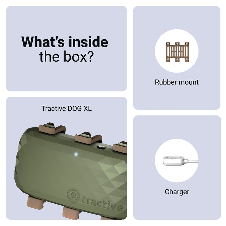 Iberoluso Tractive GPS Localizador XL para cães,  Imagem número 5 Iberoluso Tractive GPS Localizador XL para cães, , large Imagem número 5