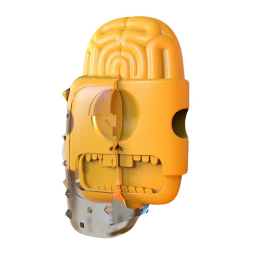 Zeedog Brain Freeze Brinquedo Verde para c&atilde;es, , large Imagem n&uacute;mero 3