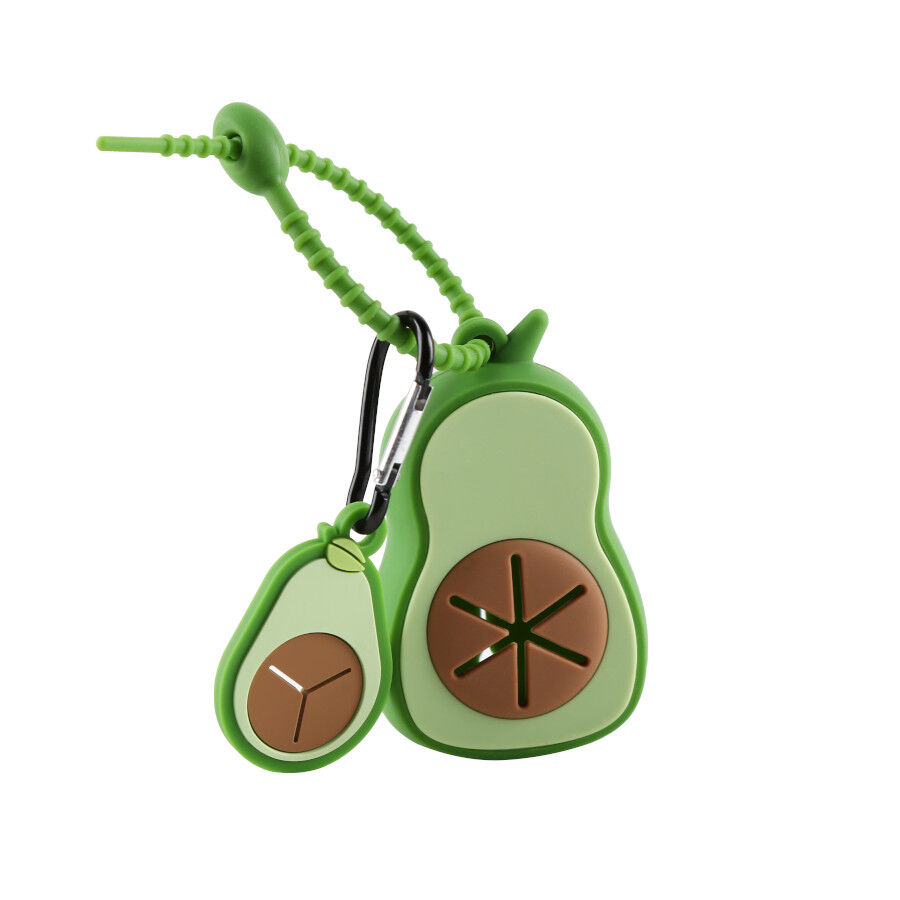 Gotoo Porta-sacos de silicone avocado para c&atilde;es, , large Imagem n&uacute;mero 1