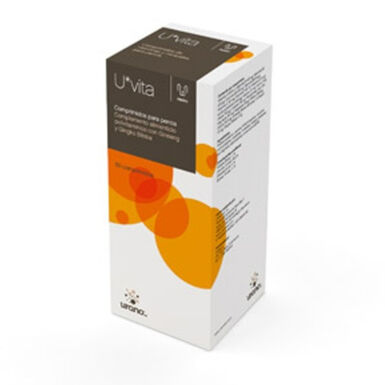 Urano Vet U-Vita Suplemento Vitamínico em Comprimidos para cães