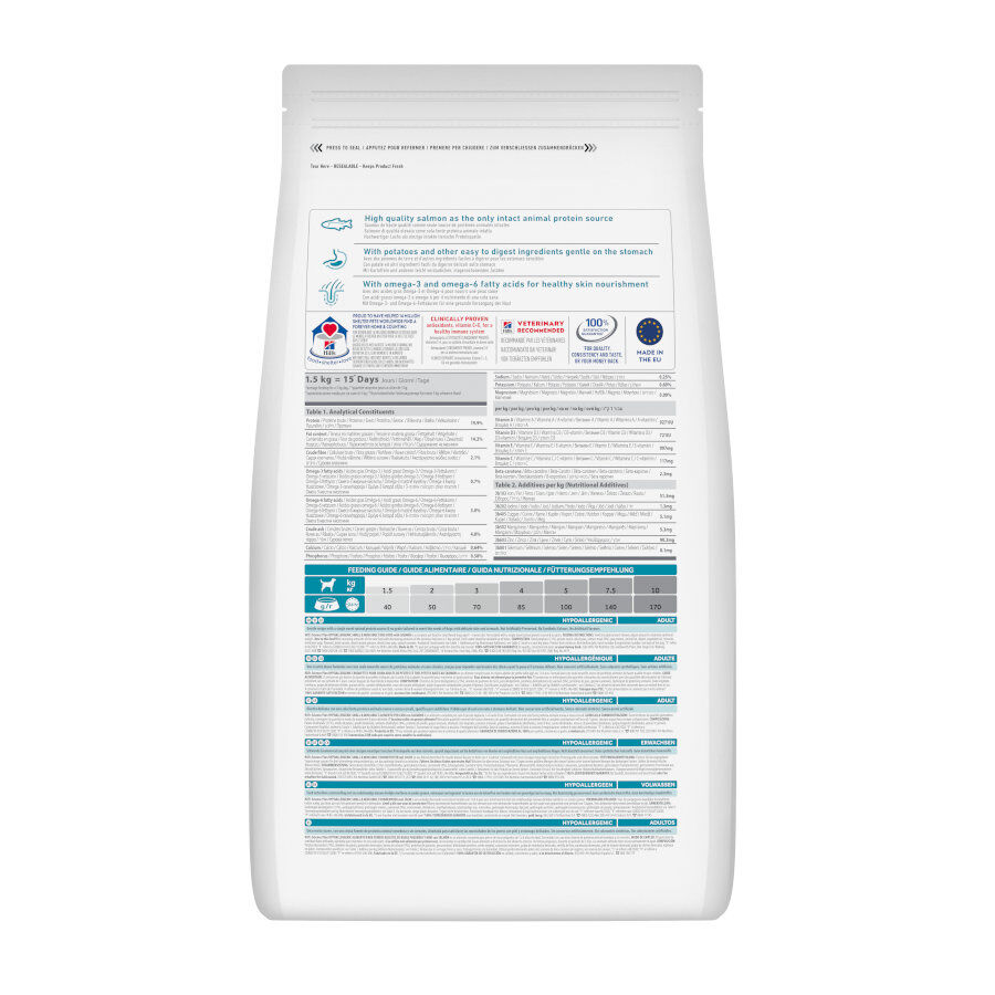 Hill's Science Plan Hipoalerg&eacute;nico Small e Mini Salm&atilde;o ra&ccedil;&atilde;o para c&atilde;es , , large Imagem n&uacute;mero 8
