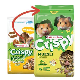 Versele-Laga Crispy Muesli Ra&ccedil;&atilde;o para hamsters