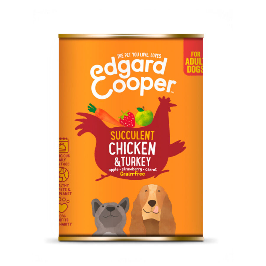 400 g Edgard y Cooper Grain Free veado e pato lata para c&atilde;es, , large Imagem n&uacute;mero 1