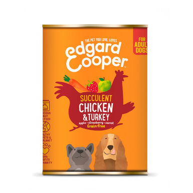 Edgard & Cooper Grain Free veado e pato lata para cães