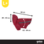 Gotoo Casaco Imperme&aacute;vel Refletor Vermelho para c&atilde;es, , large Indicador imagem n&uacute;mero 4