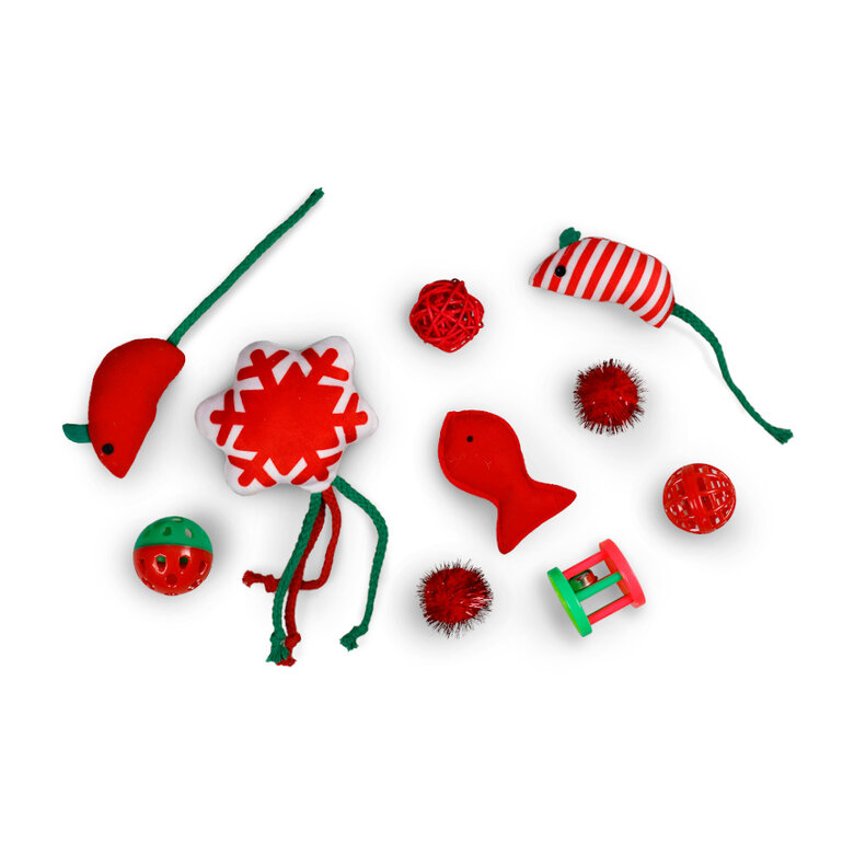 Wonder Christmas Set Natalício de brinquedos para gatos,  Imagem número 2 Wonder Christmas Set Natalício de brinquedos para gatos, , large Imagem número 2
