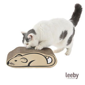 Leeby Miaou tábua arranhadora de cartão para gatos