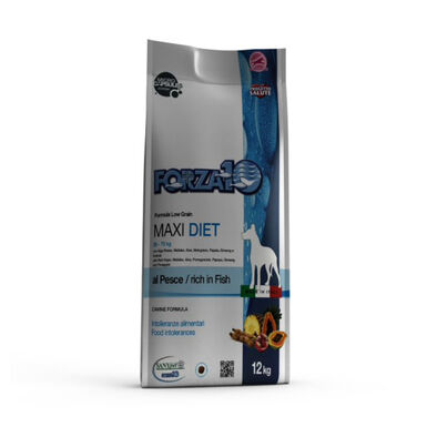 Forza 10 Maxi Diet Peixe ração para cães