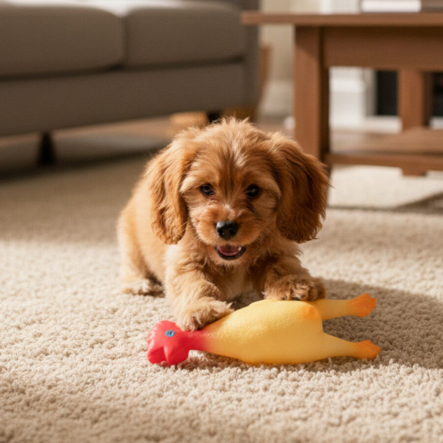 Tootoy! Chew Brinquedo galinha de quinta para c&atilde;es, , large Imagem n&uacute;mero 1