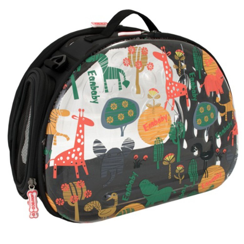 Nayeco Jungle Saco de Transporte Dobrável para cães e gatos,  Imagem número 1 Nayeco Jungle bolsa transparente plegable mascotas Imagem número 1