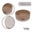 Leeby Comedouro de Cer&acirc;mica Castanho e Branco para c&atilde;es, , large Indicador imagem n&uacute;mero 3