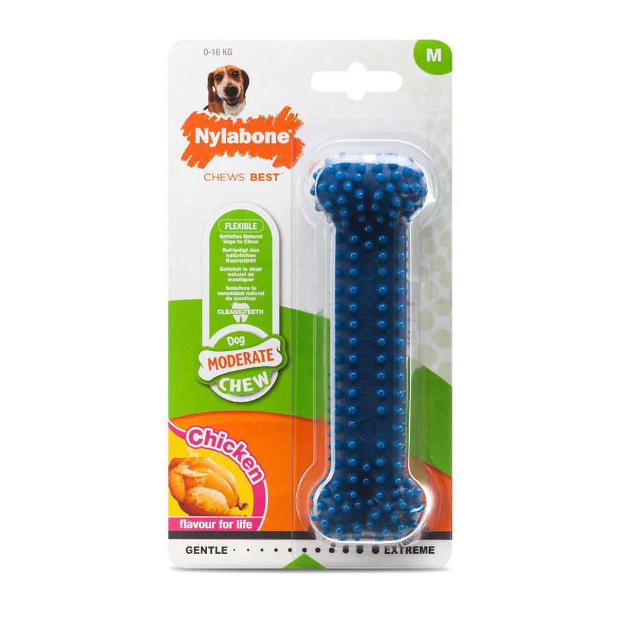 Nylabone Dental Chew Mordedor de osso para c&atilde;es, , large Imagem n&uacute;mero 3