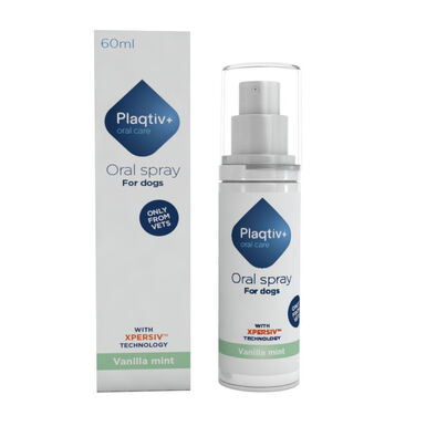 Ecuphar Plaqtiv+ Spray Bucal para cães e gatos