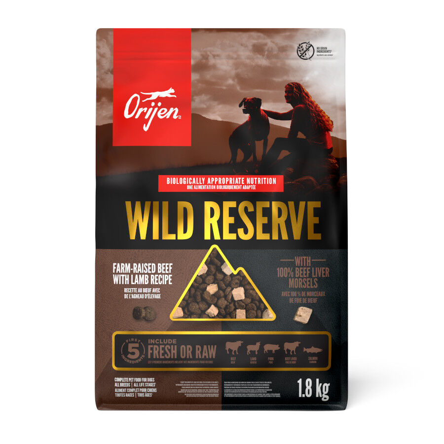 Orijen Wild Reserve Ra&ccedil;&atilde;o de Borrego e Vitela para c&atilde;es, , large Imagem n&uacute;mero 1