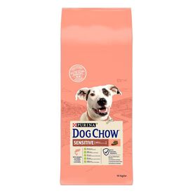 Dog Chow Sensitive com salmão ração para cães