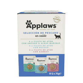 Applaws Selection Caldo de peixe para gatos - Multipack