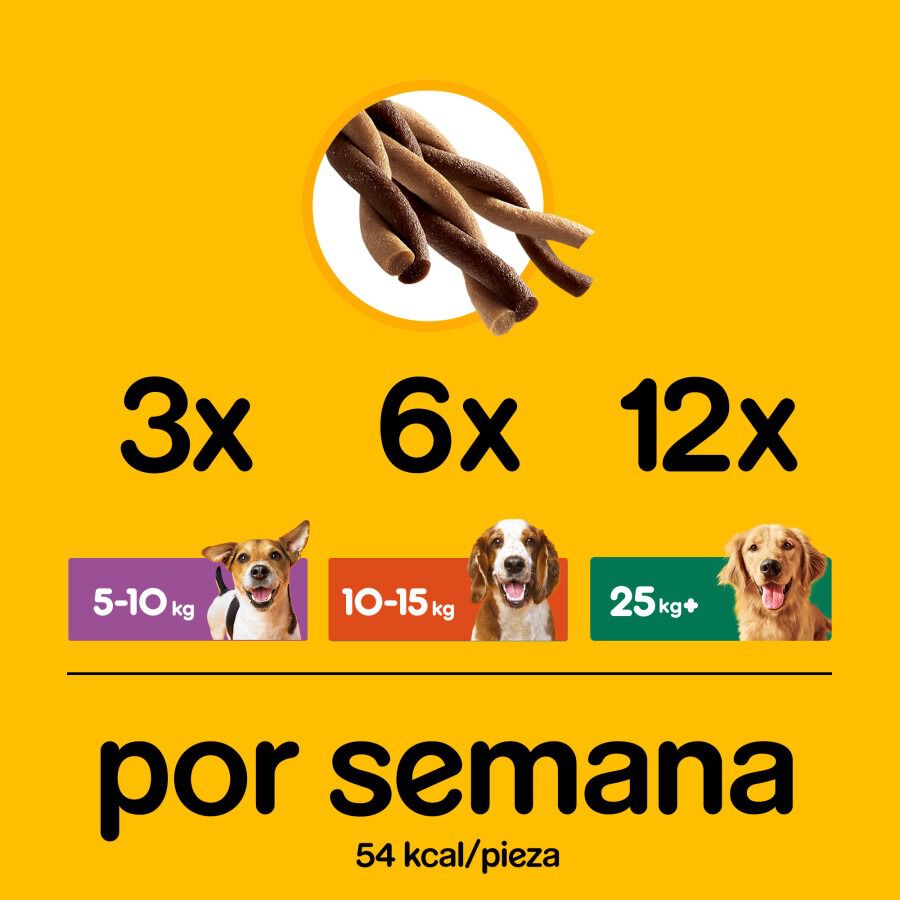 5 sticks Pedigree Rodeo Snacks Sabores Mistos para C&atilde;es - Mega Box, , large Imagem n&uacute;mero 4