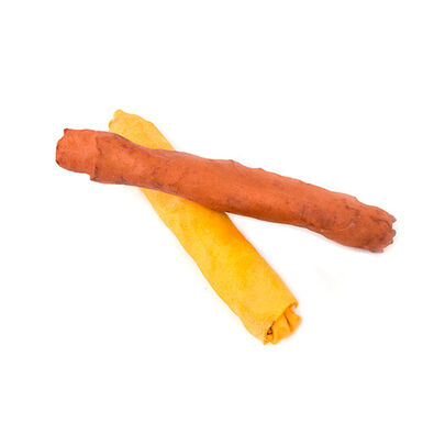 Flamingo Sticks de pele mastigável para cães